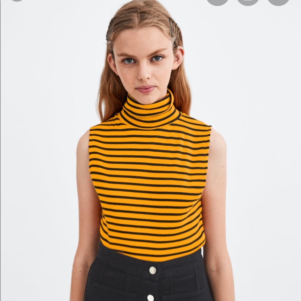 ZARA Ribbed Tank Top